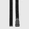 Stone Island Black Nylon Belt