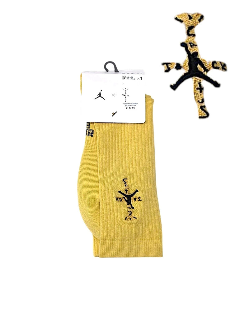 Jordan x Cactus Jack Travis Scott Socks | Size 46-50 | New with Tags