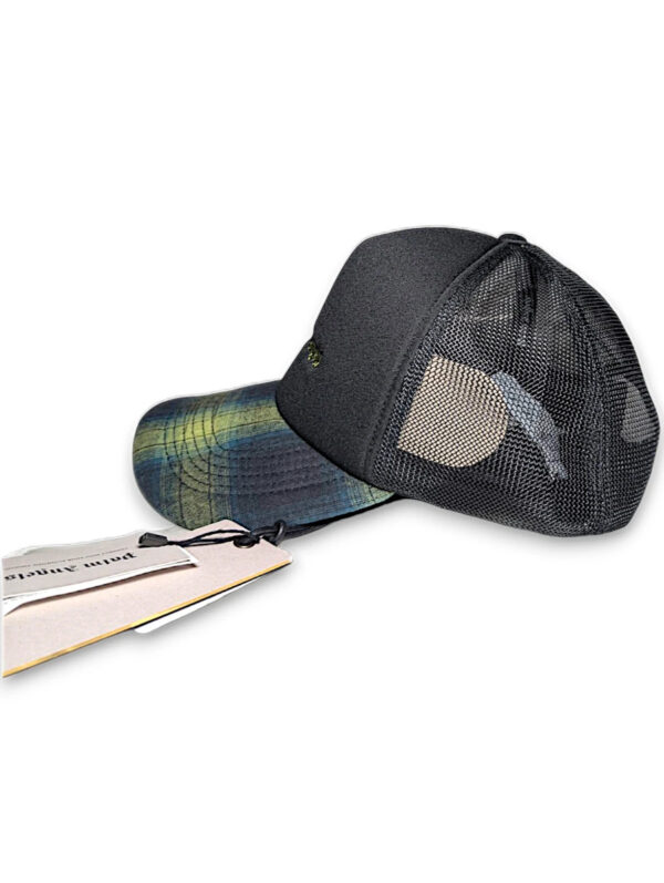 1749376982-4.jpeg Palm Angels Men's Logo Trucker Hat in Black