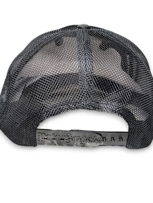 1749376982-5.jpeg Palm Angels Men's Logo Trucker Hat in Black