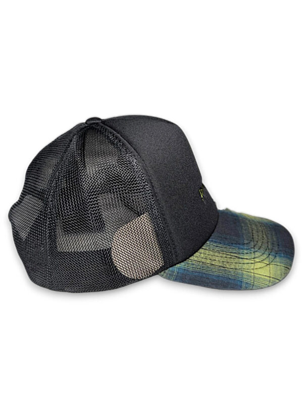 1749376982-6.jpeg Palm Angels Men's Logo Trucker Hat in Black