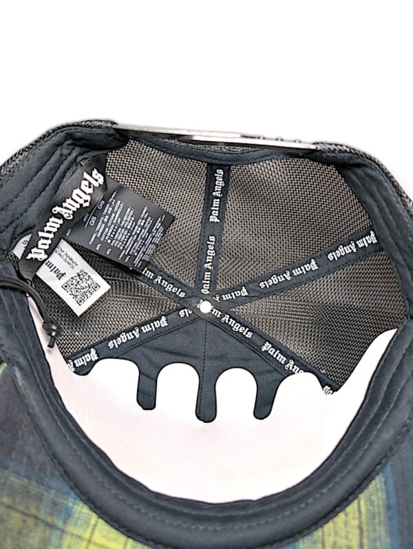 1749376982-8.jpeg Palm Angels Men's Logo Trucker Hat in Black