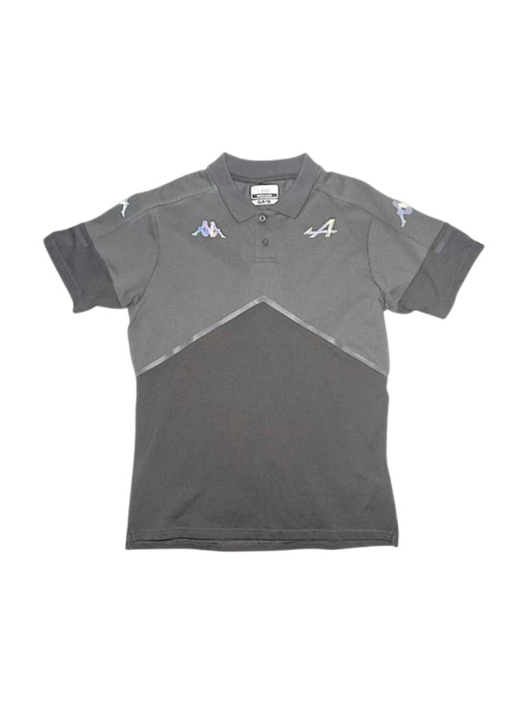 Alpine Polo shirt F1 Team Ocon Gasly Kappa ANGAI Dark grey