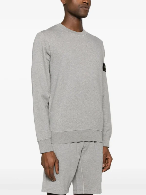 Stone Island Crewneck Sweatshirt Dust