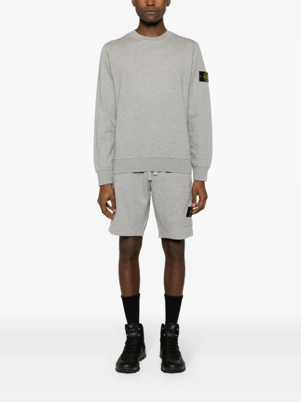 Stone Island Crewneck Sweatshirt Dust