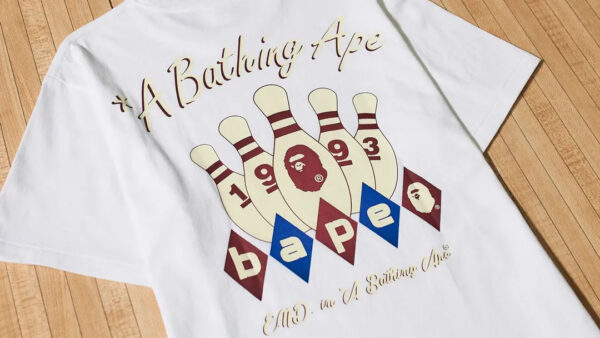 30-3 BAPE x END. Bowling #1 Tee