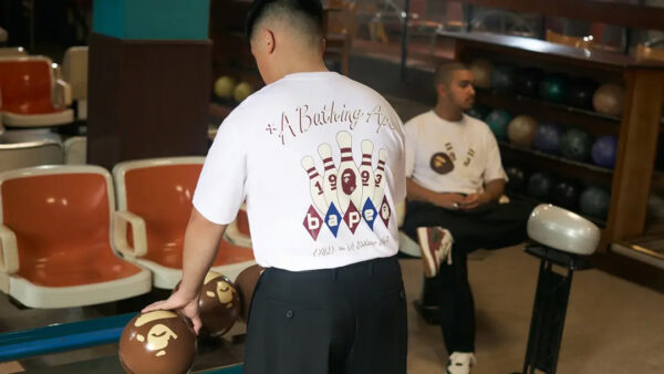 31-3 BAPE x END. Bowling #1 Tee