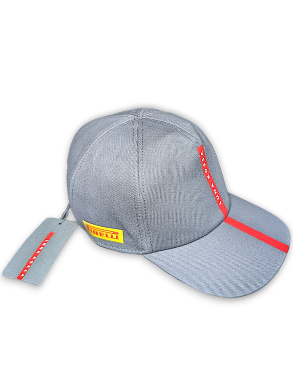 Prada PRADA × LUNA ROSSA Cotton Cap Grey