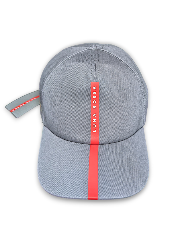 Prada PRADA × LUNA ROSSA Cotton Cap Grey