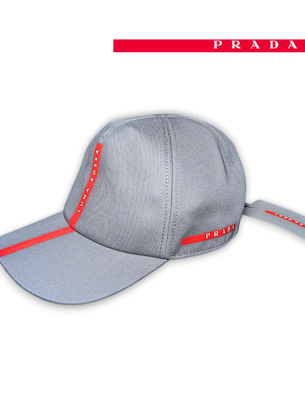 Prada PRADA × LUNA ROSSA Cotton Cap Grey