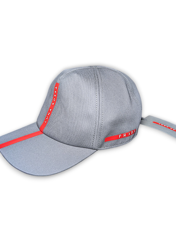 Prada PRADA × LUNA ROSSA Cotton Cap Grey