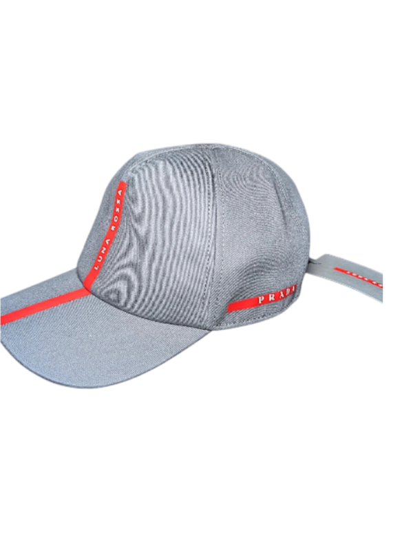 Prada PRADA × LUNA ROSSA Cotton Cap Grey