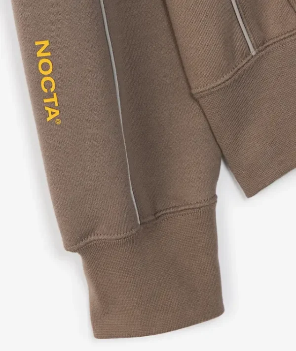 NOCTA Fleece CS Hoodie Olive Grey Yellow
