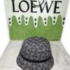 Loewe Bucket Hat Black Monogram
