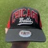 New Era Chicago Bulls Script EF Trucker Cap