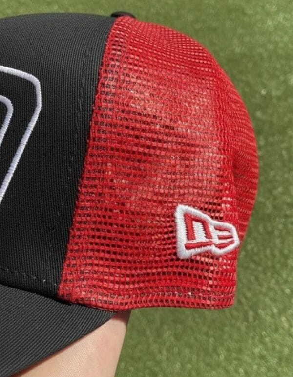 New Era Chicago Bulls Script EF Trucker Cap