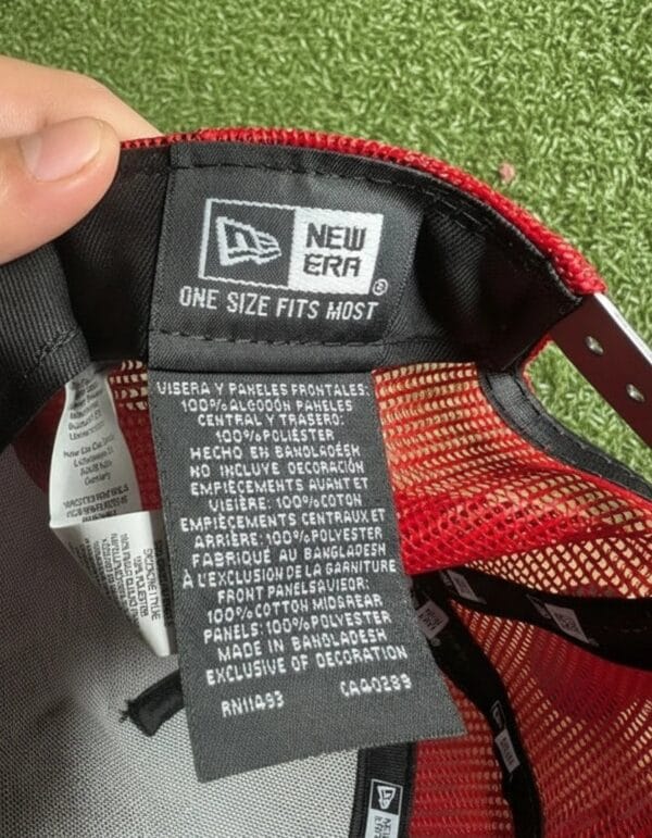 New Era Chicago Bulls Script EF Trucker Cap